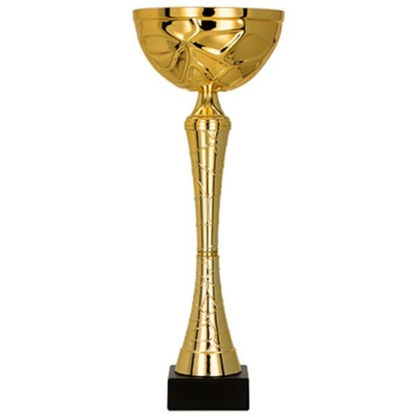 Gold metal cup
