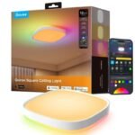 Govee 30cm RGBWW + RGBIC Smart Wi-Fi/Bluetooth Ceiling Light 28W - Image 3