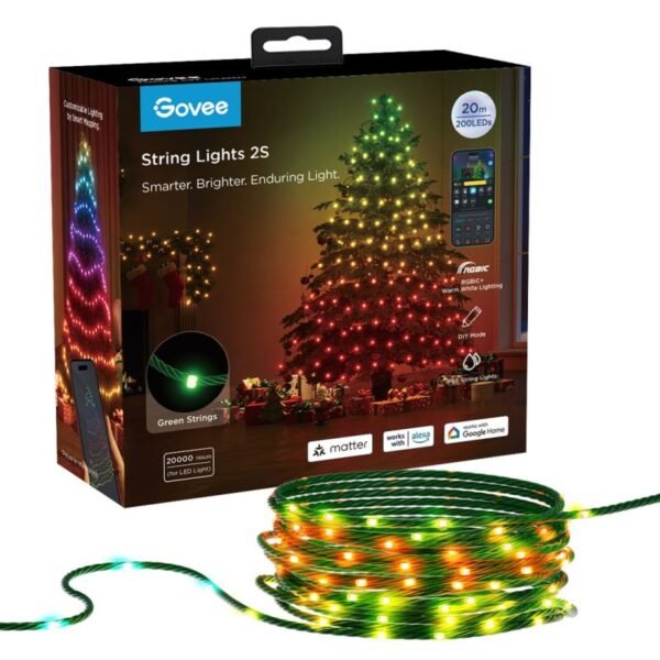Govee H80C4 Smart Wi-Fi/Bluetooth String Light 15W