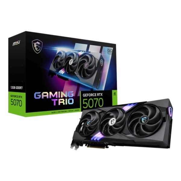 graphics card MSI RTX 5070 12G GAMING TRIO OC