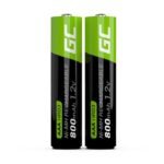 GREEN CELL BATTERIES 2X AAA R3 800MAH - Image 2