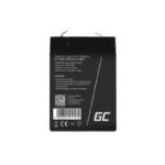 GREEN CELL GEL BATTERY AGM11 6V 5AH - Image 2