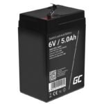 GREEN CELL GEL BATTERY AGM11 6V 5AH