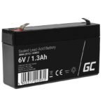 GREEN CELL GEL BATTERY AGM13 6V 1.3AH - Image 3