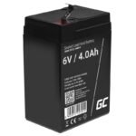 GREEN CELL GEL BATTERY AGM15 6V 4AH