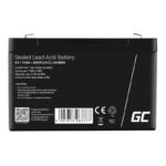 GREEN CELL GEL BATTERY AGM40 6V 15AH - Image 4