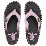 Gumbies Islander Canvas Flip-Flops W G-IS-WN-GRTU - Image 4
