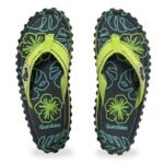 Gumbies Islander Flip-Flops Lime Hibiscus GU-FFISL148 - Image 5