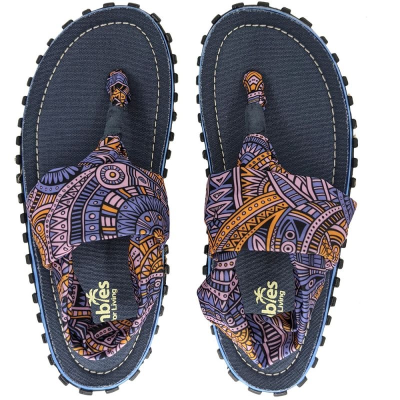 lupin-wear-ca-gumbies-slingback-flip-flops-w-g-sb-wn-aztec-975654 Gumbies Slingback Flip-Flops W G-SB-WN-AZTEC - Image 1