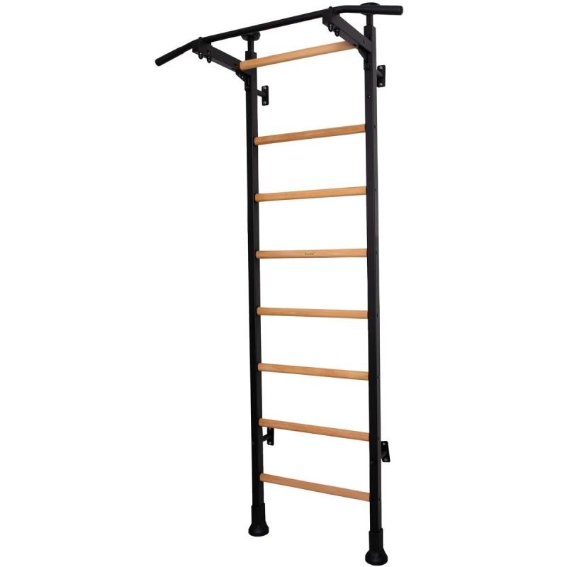 lupin-wear-ca-gymnastic-wooden-and-metal-extension-wall-bar-with-metal-handle-in-oak-colour-benchk-511-1842822 GYMNASTIC WOODEN AND METAL EXTENSION WALL BAR WITH METAL HANDLE IN OAK COLOUR BENCHK 511 - Image 1