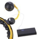 HHM21 HULA HOP BLACK/YELLOW WITH MAGNETS, TPE PROTECTION AND WEIGHT + HMS COUNTER - Image 6