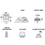 High Peak Narvik 3 tent 10316 - Image 6