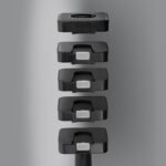 HL02 ADJUSTABLE DUMBS BLACK 2 x 5 KG HMS - Image 6