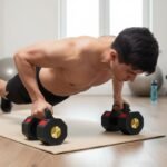 HL05 3in1 ADJUSTABLE DUMBBELL WITH SUPPORT FOR PUSH-UPS AND KETTLEBELL HMS - Image 3