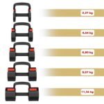 HL05 3in1 ADJUSTABLE DUMBBELL WITH SUPPORT FOR PUSH-UPS AND KETTLEBELL HMS - Image 8