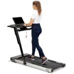 HMS LOOP12 MULTI Electric Treadmill with Desk 1-12 km/h, Black - Image 4