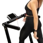 HMS LOOP12 MULTI Electric Treadmill with Desk 1-12 km/h, Black - Image 7