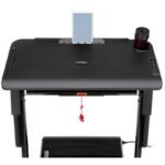 HMS LOOP12 MULTI Electric Treadmill with Desk 1-12 km/h, Black - Image 8
