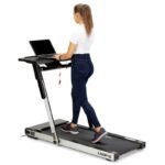 HMS LOOP12 MULTI Electric Treadmill with Desk 1-12 km/h, Gray - Image 4