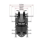 HMS LP3175 Semi Commercial Leg Crane (17-51-006) Gray, Black - Image 5