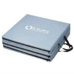 HMS MGS02 foldable gymnastics mattress gray 1800x600x500mm - Image 2