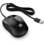 HP 1000 Wired Optical Mouse with 3 Buttons and 1000 DPI Wired Black 4QM14AA - Image 2
