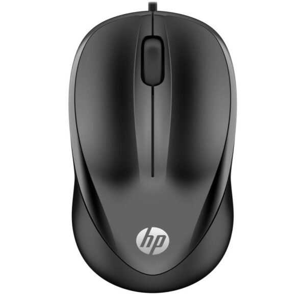 HP 1000 Wired Optical Mouse with 3 Buttons and 1000 DPI Wired Black 4QM14AA
