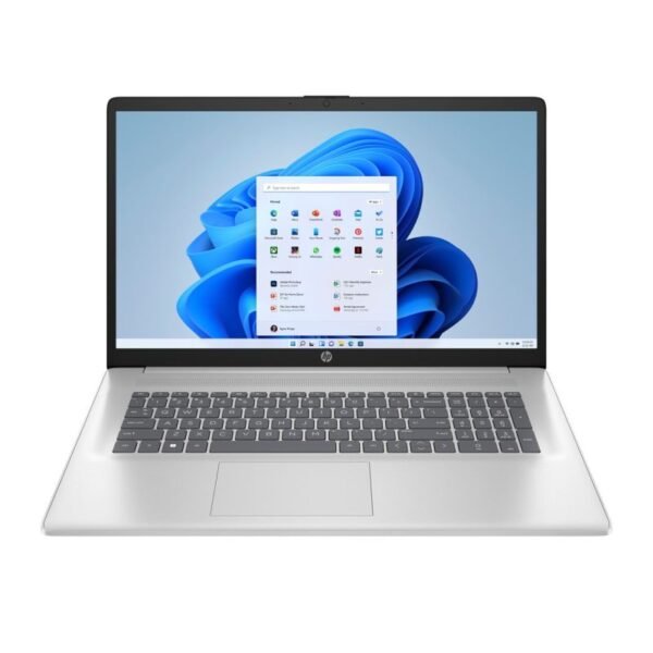 HP 17-cn4009nw Core 5 120U 17.3"FHD 300nits AG 16GB DDR4 SSD512 IrisXe Cam1080p 41Wh Win11 Natural Silver 2Y