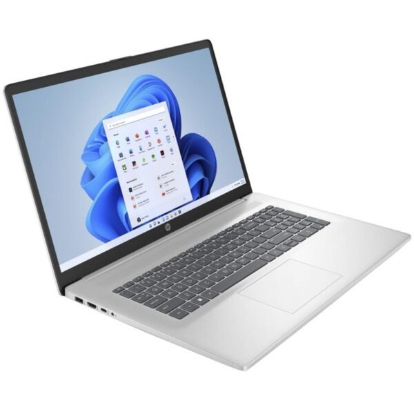HP 17-CP2025D Ryzen 5 7520U 17.3" FHD IPS 8GB SSD512 BT Win11 Natural Silver (REPACK) 2Y