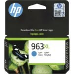 HP 963XL Cyan Ink Cartridge, HP963XL=3JA27AE, 1600 pages