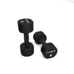 HPT04 2 x 4 KG POLYURETHANE TPU HMS Dumbbells - Image 7