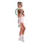 Hula hoop HMS HHW06 with studs, weight and counter green - Image 4