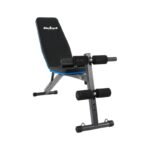 Inclined training bench with leg locks and rubber bands REBEL ACTIVE RBA-2003 - Image 4