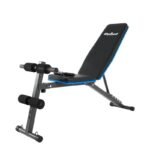 Inclined training bench with leg locks and rubber bands REBEL ACTIVE RBA-2003 - Image 5