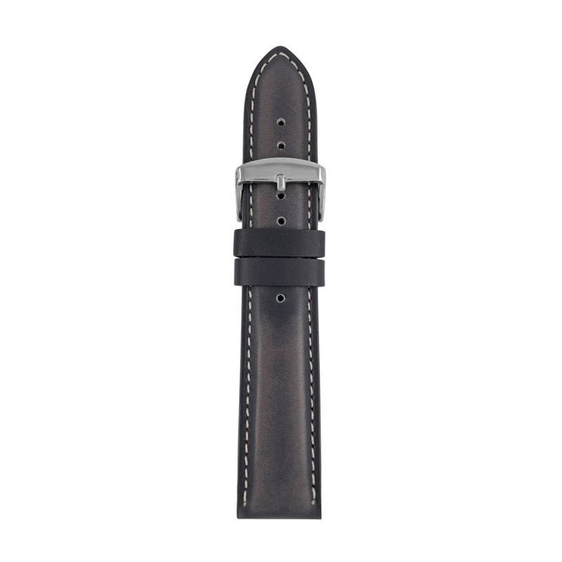 lupin-wear-ca-iron-annie-leather-strap-dark-blue-22mm-1563229 Iron Annie Leather Strap, Dark Blue, 22mm - Image 1
