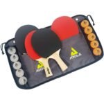 JOOLA FAMILY TABLE TENNIS SET 4 SPIRIT RACKETS 10 BALLS - Image 8