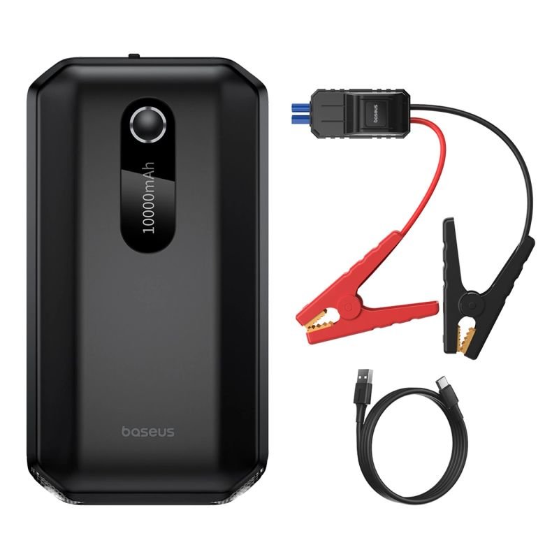 lupin-wear-ca-jumpstarter-baseus-power-starter-10000mah-12v-1000a-500a-crocodile-cables-black-c00245501113-00-2382516 Jumpstarter Baseus Power Starter 10000mAh 12V (1000A / 500A) + Crocodile Cables Black (C00245501113-00) - Image 1