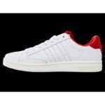 K-swiss LOZAN KLUB LTH WHITE/MARS RED/SNOW WHITE-M sneakers (07263-113-M) - Image 5