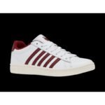 K-swiss sneakers COURT TIEBREAK II WHITE/TIBETAN RED/SNOW WHITE-M (04413-152-M) - Image 2