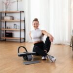 KA10 BLACK ABS WHEEL AUTOMATIC WHEEL FOR EXERCISING THE ABDOMINAL MUSCLES WITH SUPPORT - Image 5