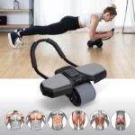 KA10 BLACK ABS WHEEL AUTOMATIC WHEEL FOR EXERCISING THE ABDOMINAL MUSCLES WITH SUPPORT - Image 6
