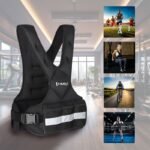 KOR09 ADJUSTABLE WEIGHTED VEST 9KG HMS - Image 5