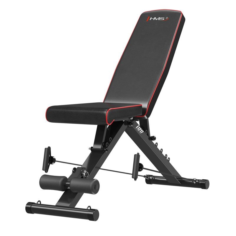 lupin-wear-ca-l1217-hms-adjustable-folding-cable-exercise-bench-2762207 L1217 HMS Adjustable Folding Cable Exercise Bench - Image 1