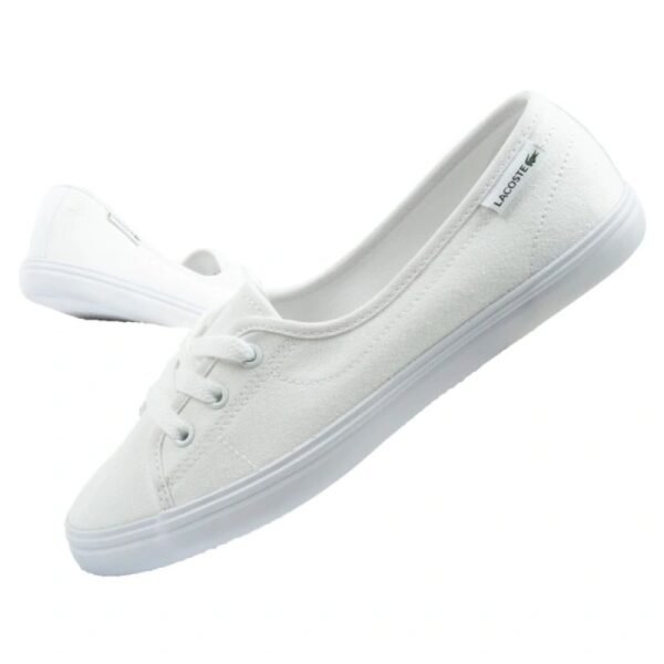 Lacoste womens sneakers Median ballerina shoes white