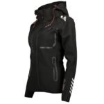 Lady Softshell Geographical Norway REINE BLACK-BLACK LADY 2601 DBC Black / Black (WW7043F/GN Black / Black)/wu8088 - Image 3