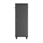 Lanberg 19" 32U 600x1000 black floor-standing rack cabinet with glass doors (flat pack) - Image 8