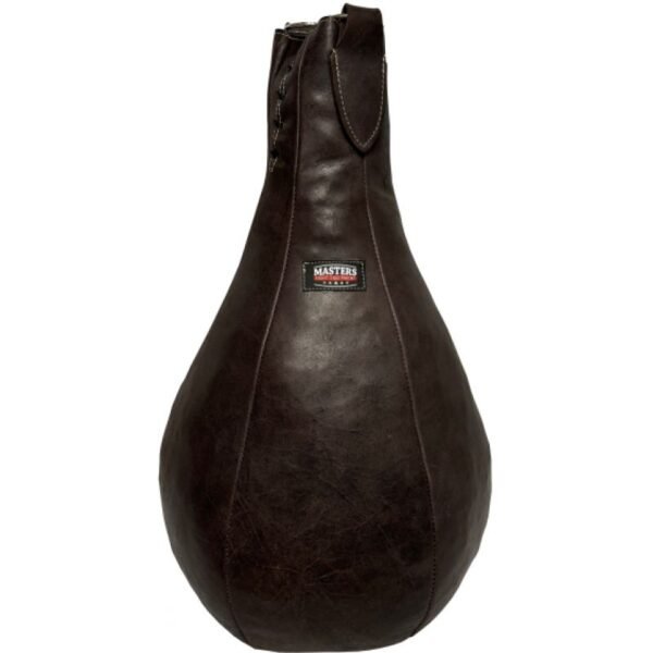 Leather boxing bag CLASSIC GRS-CLASSIC-1d large 75 cm x 40 cm full NO1 chocolate