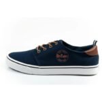 Lee Cooper mens sports shoes sneakers fashionable navy blue comfortable - Image 2