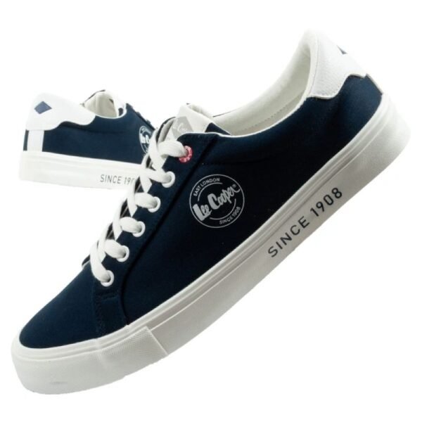 Lee Cooper mens sports shoes sneakers fashionable navy blue comfortable