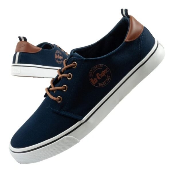 Lee Cooper mens sports shoes sneakers fashionable navy blue comfortable